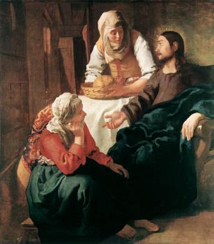 約翰尼斯 維米爾 Christ in the House of Martha and Mary